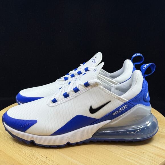 Nike Air Max 270 G White Black Racer Blue Shoes (CK6483 106) Men\'s Size 9 main image 8